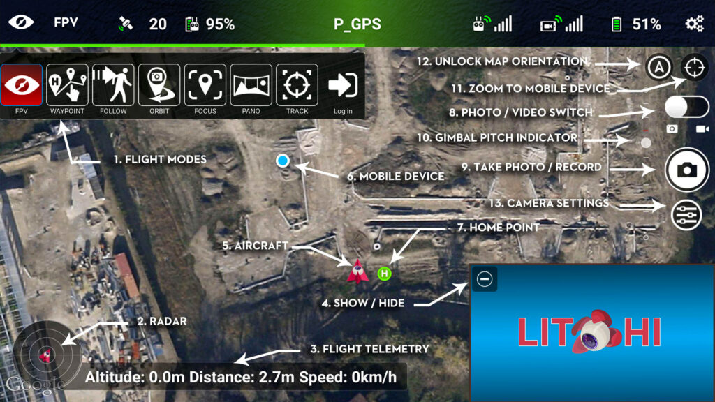 Litchi vs. DJI GO 4 vs. Autopilot: Compare and Choose the Best Drone App!